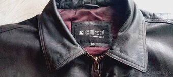 Kožena bunda z hrubej hovädzej kože - 3