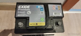 Predám novú autobatériu EXIDE PREMIUM 64 Ah, 640A. - 3