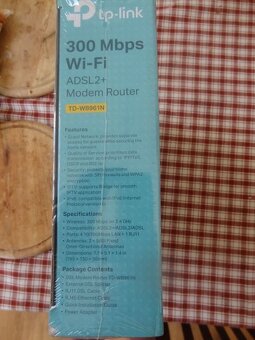 Predám-modem -router TP Link TD-W8961N - 3
