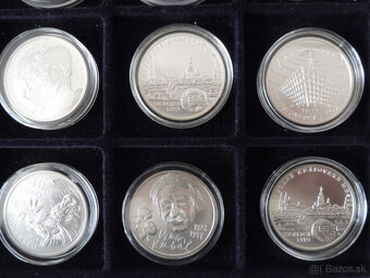 Strieborné mince SR, BK - 3