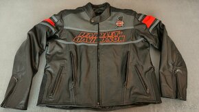 Harley Davidson pánska kožená bunda - 3