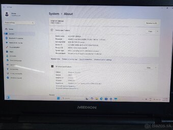 Herný notebook medion i5-6200u/Gtx950m 4Gb 8/128Gb - 3