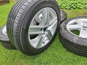 17" ALU disky 5x105 Opel Mokka + letné 215/60 r17 7mm... - 3