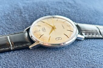 Československé mechanické vintage retro hodinky PRIM Elegant - 3