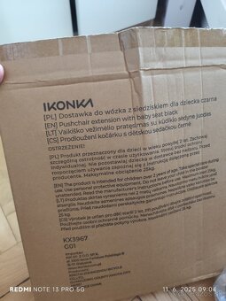 Stupienok ku kočíku so sedadlom - 3