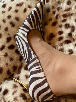 Dámske lodičky ZEBRA veľkosť 39 - 3