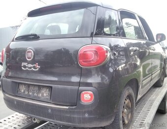FIAT 500L 1.4 2018 predám motor 843A1000 norma EURO 6, dvere - 3