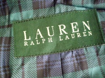 Ralph Lauren pánske vlnené sako čierne L - 3