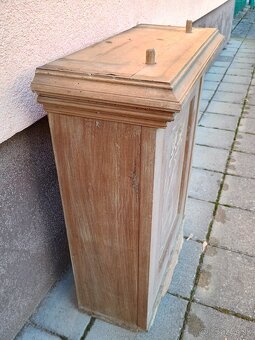 Secesná skrinka na podlahové hodiny - 3