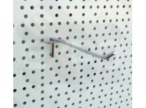 Jednostranný kovový regál na háčiky 103x48x204 - 3