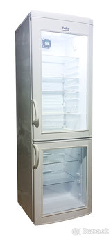 Presklená chladnička BEKO 270 litrov biela - 3