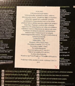 Hráčska klávesnica - 3