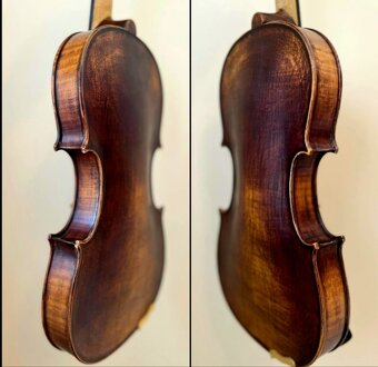 husle 4/4 model Stradivari ( cherry oil) - 3