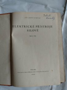 Stará elekrotechnická literatúra z 50. tych rokov - 3