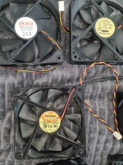 Ventilátory 120 mm 92 mm 80 mm 3pin 12v - 3