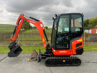 Minibagr Kubota KX019-4 hyd.podvozek / 2x lžíce - 3