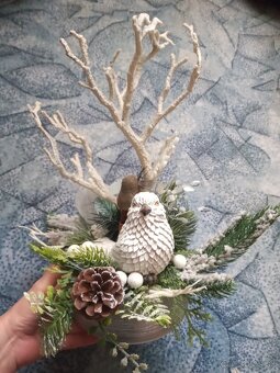 dekoracia vianocna v miske - 3