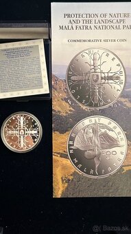 Slovenske mince proof, striebro, korunova mena. - 3