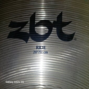 Činel zildian ZBT 20 RIDE - 3