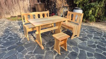 súprava lavica a stolík - 3