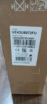 Samsung crystal uhd 43" 108cm - 3