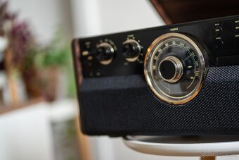 Retro hudobné centrum Victrola VTA-270B (6v1) - 3