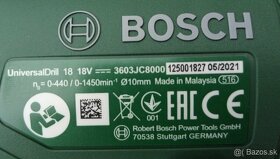 Bosch akú skrutkovač - 3