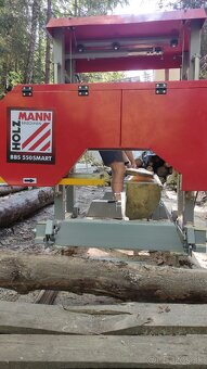 Kmeňová pásová píla - Holz mann BBS 550 smart - 3