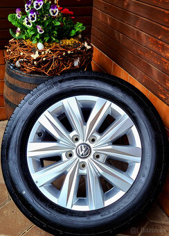 alu R17 5x120 orig. VW Crafter, pneu 235/60C, ako NOVÉ - 3