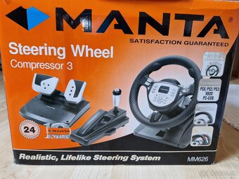 Predam Steering wheel + hru Gran Turismo - 3