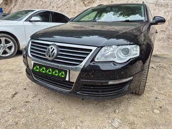 Predám kompletný predok pre Volkswagen Passat b6 3c--BLACK- - 3