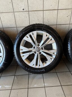 Predam original VW zimnu sadu s rozmerom 215/55 R17 - 3