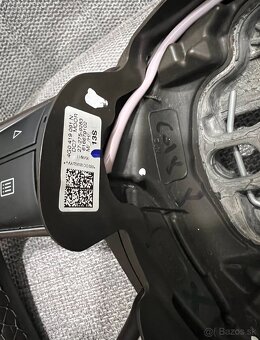 Audi A6 C7 A7 multifunkčný kožený volant - 3