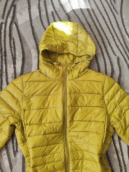 Prechodná bunda zelená žltá - 3