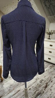 Dámska modrá blúzka - 3