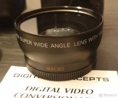 Predám japonské objektívy:TELE2X a Wide angle s Macro(55mm) - 3