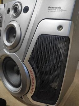 HiFi veža Panasonic Bluethoot SUPERWoofer - 3