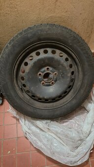Zimné pneumatiky 205/55 r16 na plech. - 3