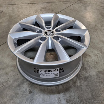 Hliníkové Škoda disky 5x112 R16 6,5J ET46 - 3