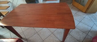 Drevený stôl a 6 stoličiek (aj po častiach) - 3