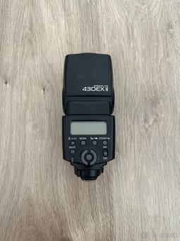 Canon Speedlite 430EX II s originálnym púzdrom - 3