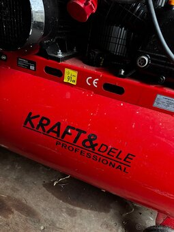 Olejový kompresor kraft&dele - 3