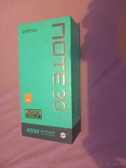 infinix note 30 s originál nabíjačkou a krytom v cene - 3