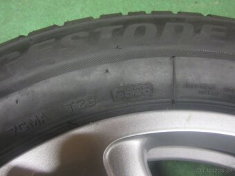 R16 Nová zimná sada MINI rozteč 5x112 205/65R16 bridgestone - 3
