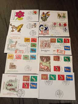 Známky FDC fauna a flora - 3