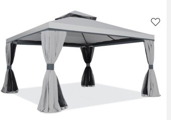 Záhradný altánok - pavilón Valencia 4x4m - 3