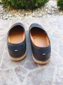 Pánske kožené espadrilky Massimo Dutti - 3