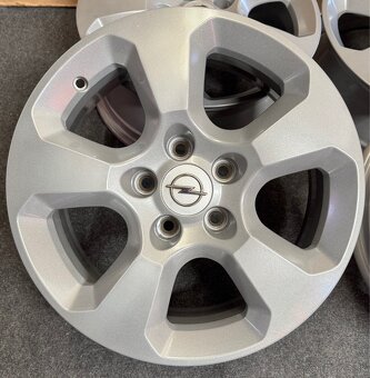 5x110 R16 Original Opel H strieborne - 3