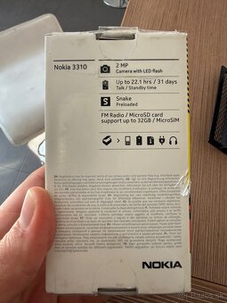 Nokia 3310 (2017) – nová, rozbalená – 35€ - 3
