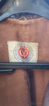 Kožený kabát CSSR Prostějov n.p. - 3
